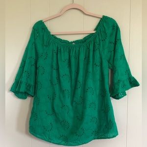 Andree by Unit Eyelet Top